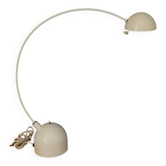 Lampe de table postmoderne en métal, 1980