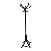 Baumann vintage wooden coat rack