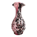 Vase soliflore Art Nouveau en verre de Clichy