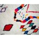 Colorful Berber carpet handmade 254 x 145 cm