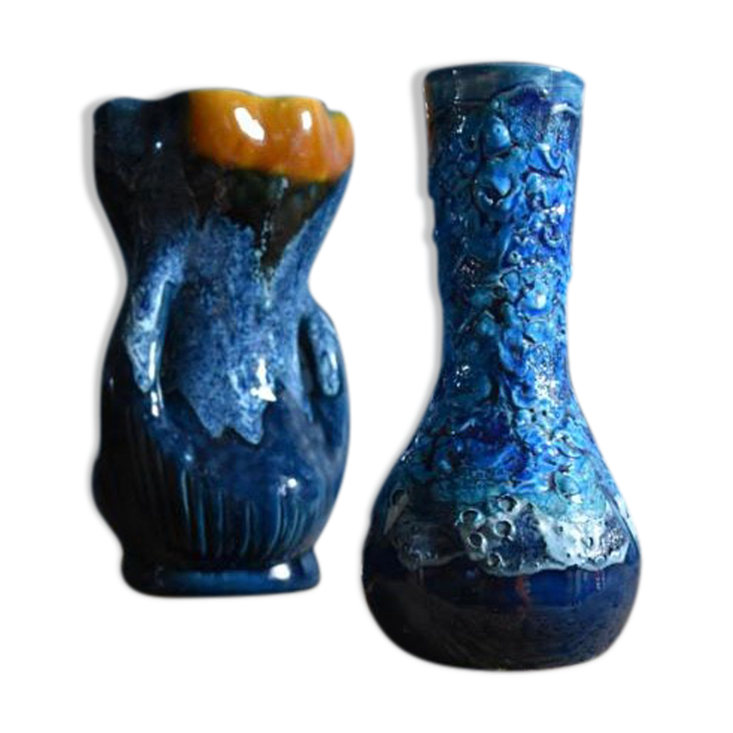 Vase bleu