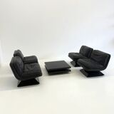 Set of four Hans von Klier armchairs with coffee table for Giuseppe Rossi di Albizzate