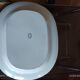 large 19th century earthenware dish and plates with Chinese decor