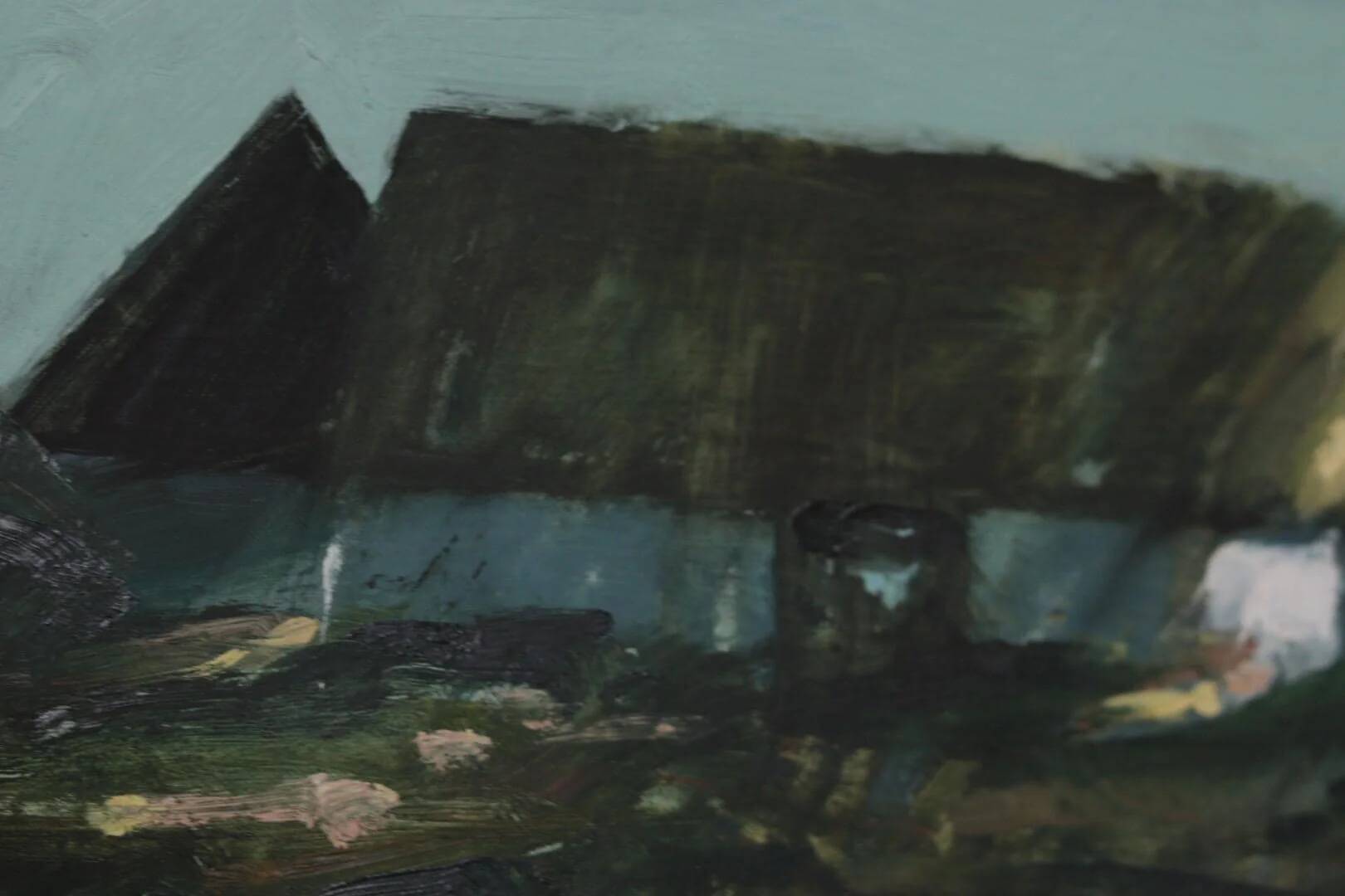 House on landscape by Bengt Hillgrund