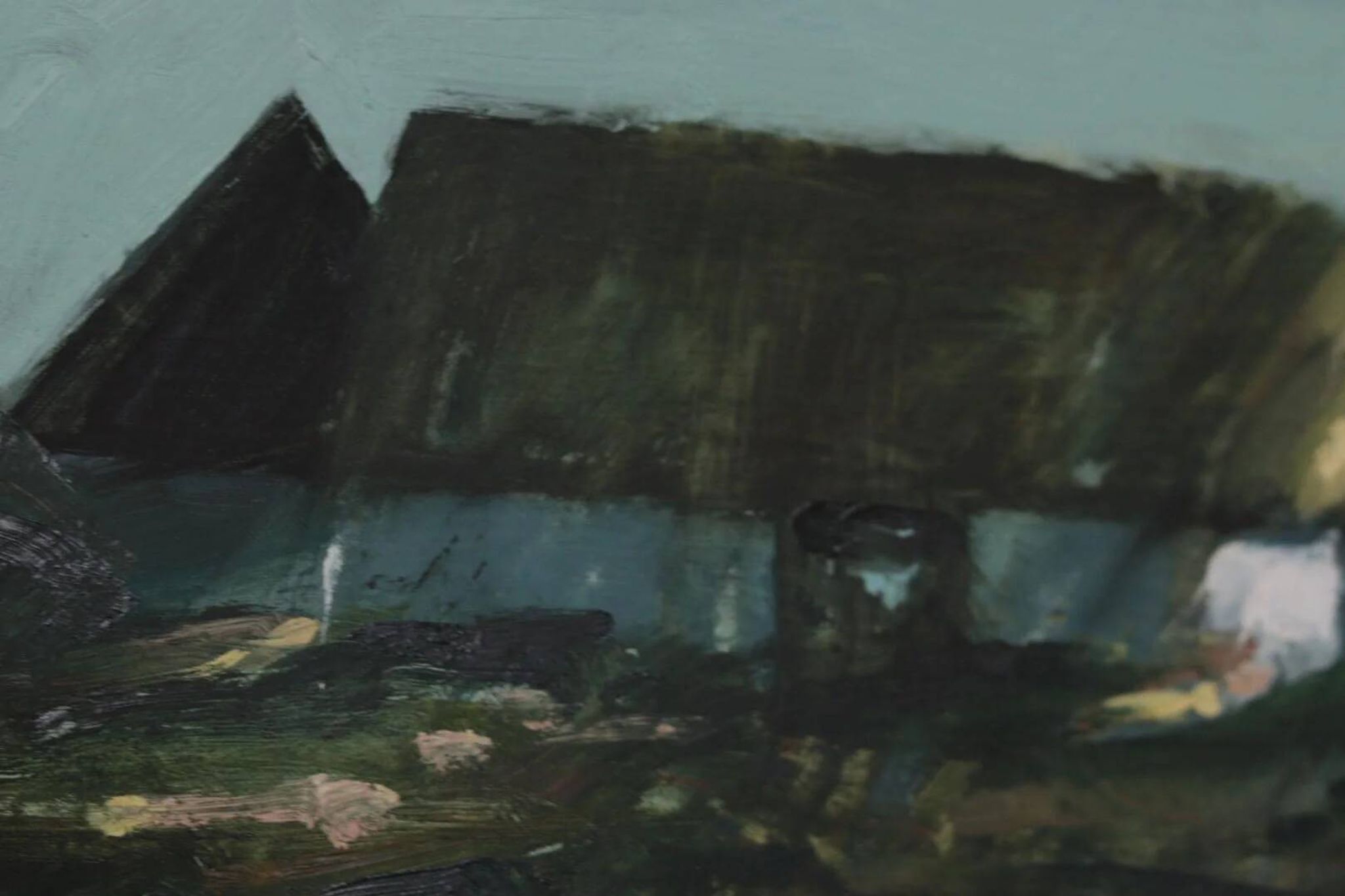 Maison sur paysage par Bengt Hillgrund