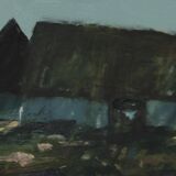 House on landscape by Bengt Hillgrund