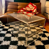 Plexiglass coffee table