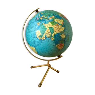Glass earth globe Philip and Son
