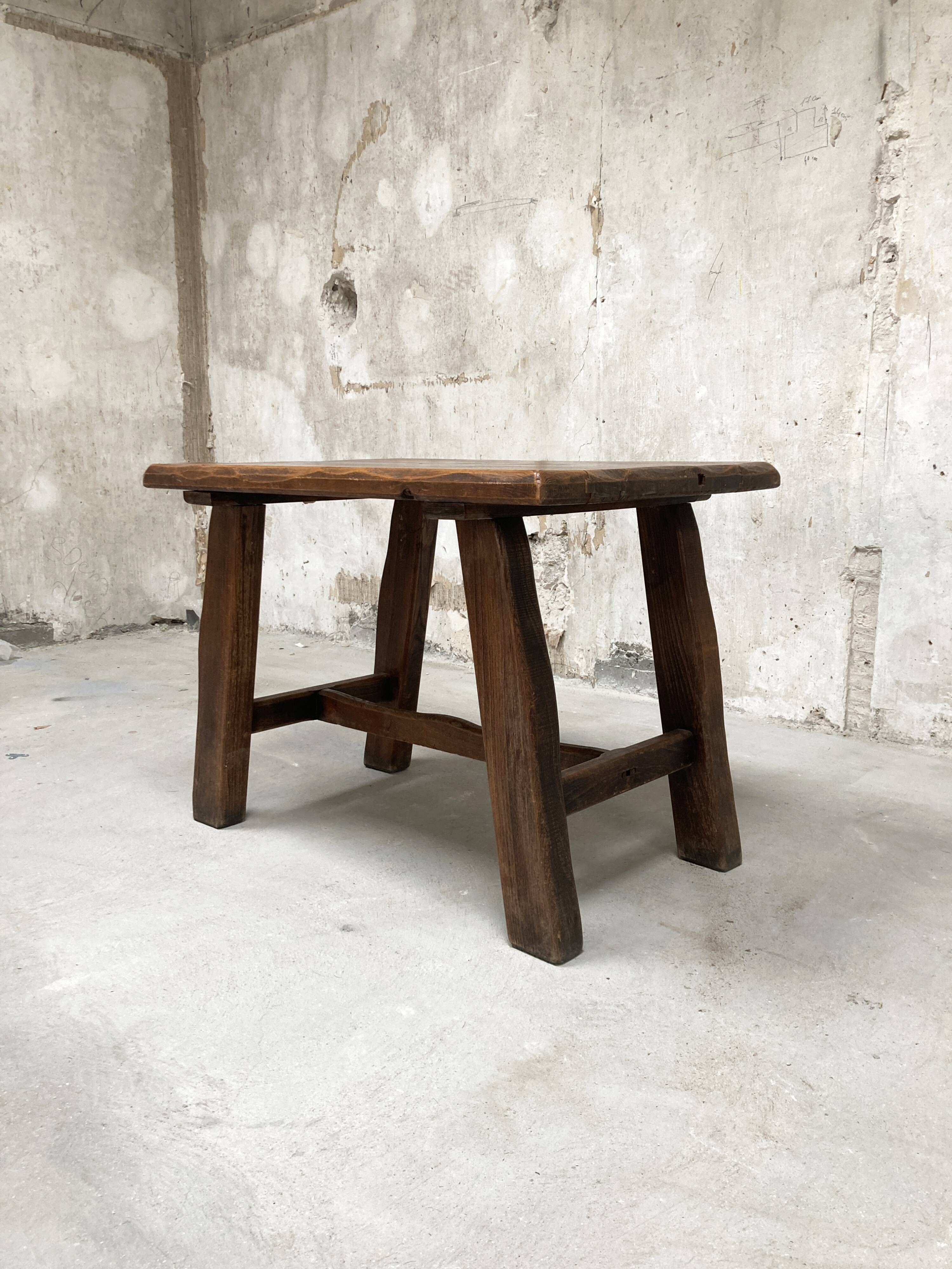 Brutalist dining table