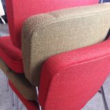 Lot of 6 metal seats 60 '/70 '