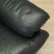 Leather armchair, Italian design, 1960s, production: Italy