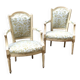 Very beautiful pair of Louis XVI period cabriolet armchairs