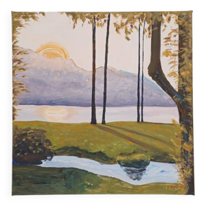 Paysage du japon, Sérénité