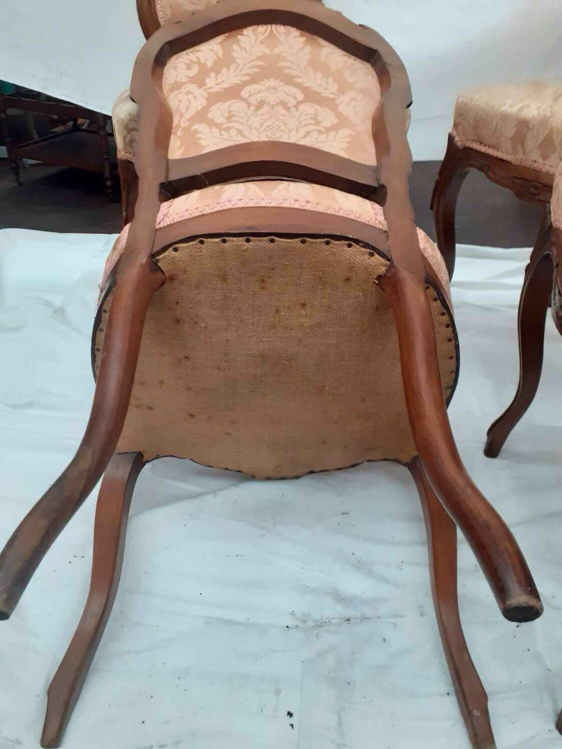 4 Louis XV style chairs