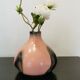 Vintage onion vase BAY West Germany old pink