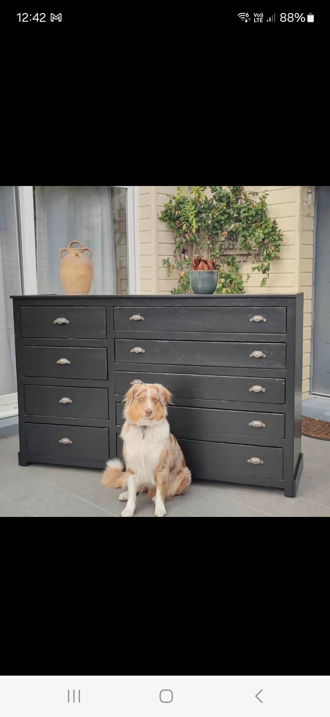 Renovated workshop furniture