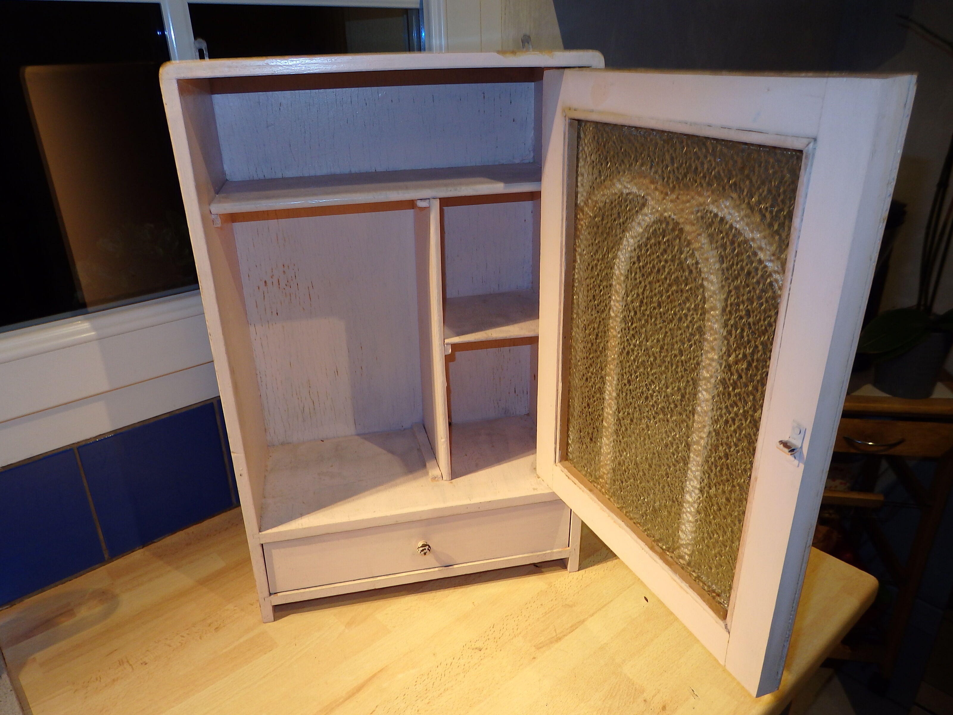 Vintage medicine toilet cabinet