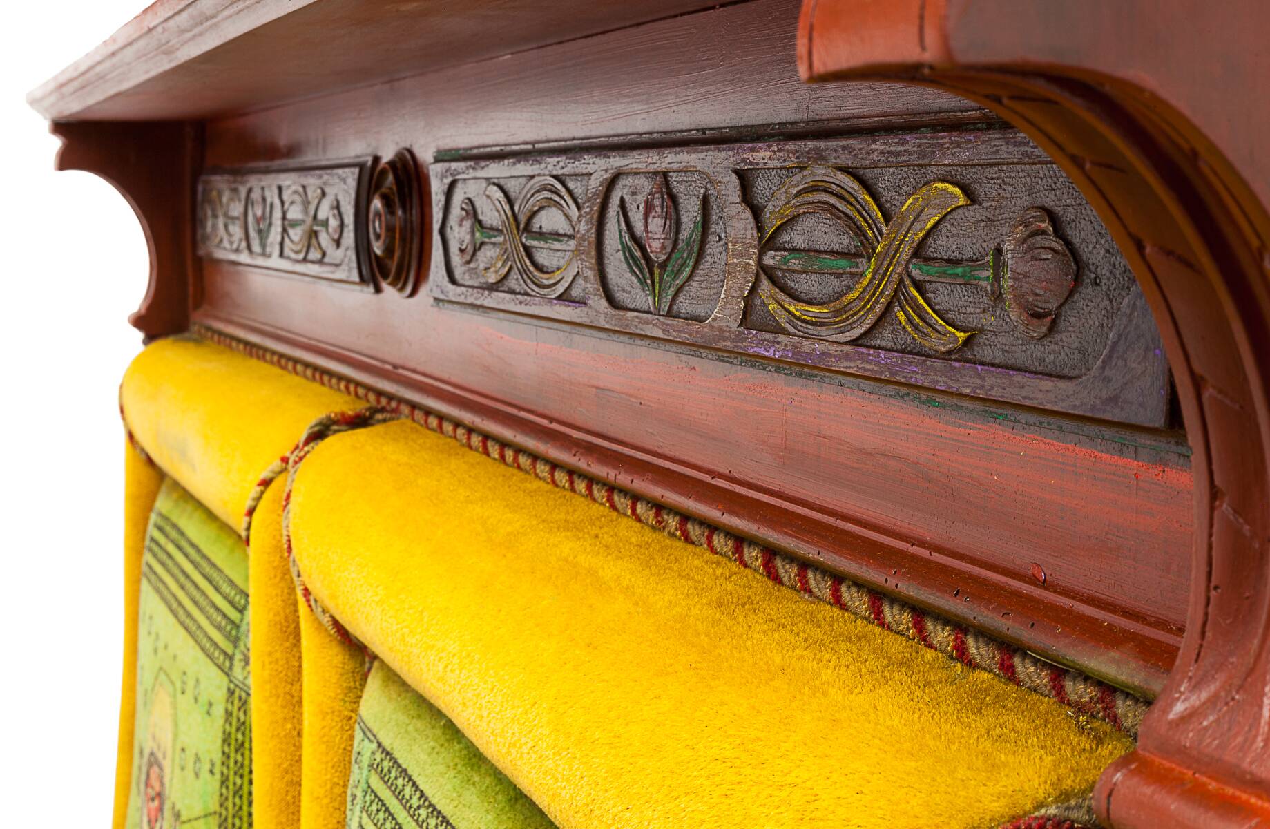 Ancient Alsatian divan