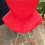 Pair of folding armchairs