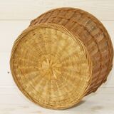 Vintage rattan fruit basket 70