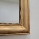 Large Louis Philippe mercury mirror 129 x 72 cm antique gold