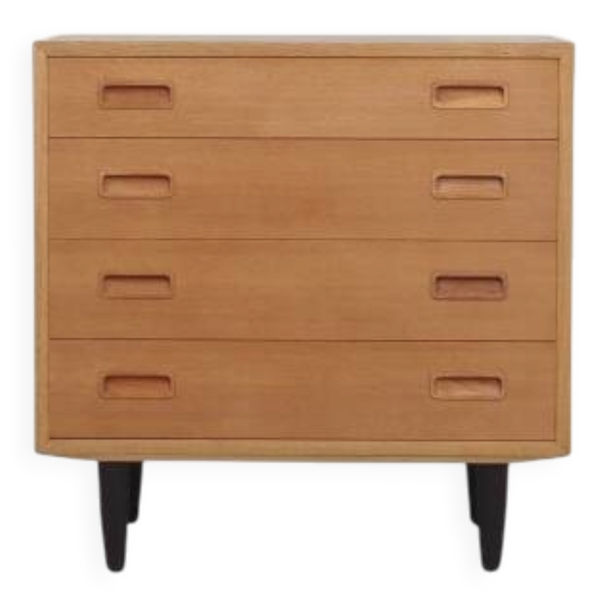 Ash chest of drawers, Danish design, 1970s, manufacturer: Hundevad & Co