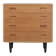 Ash chest of drawers, Danish design, 1970s, manufacturer: Hundevad & Co