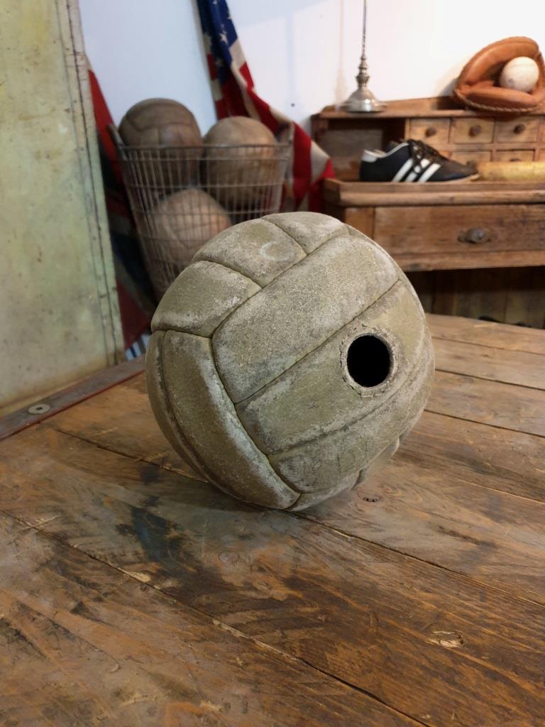 Vintage leather football