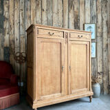 Large antique high oak sideboard