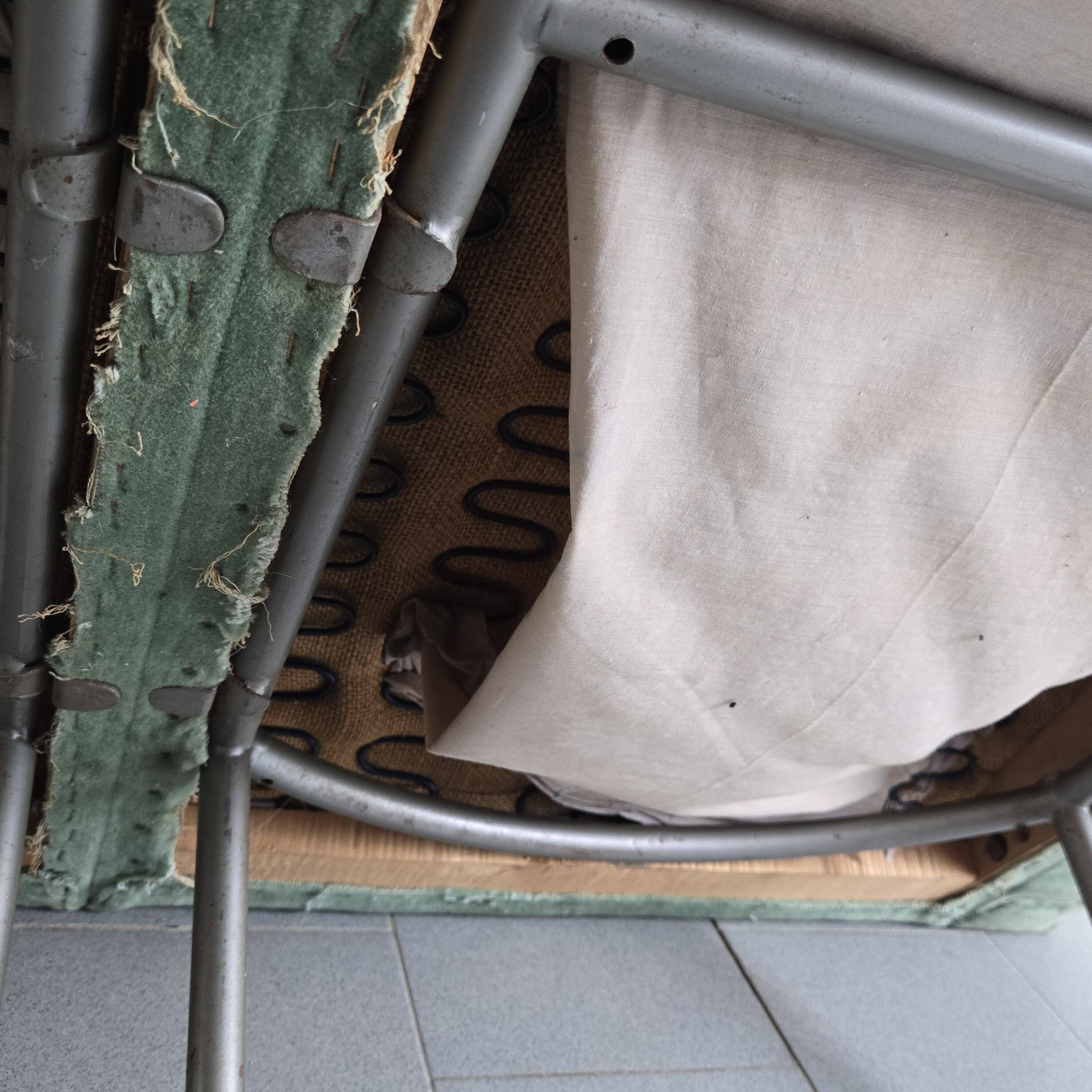 Vintage 2-seater sofa by Louis Paolozzi for Zol, 1950