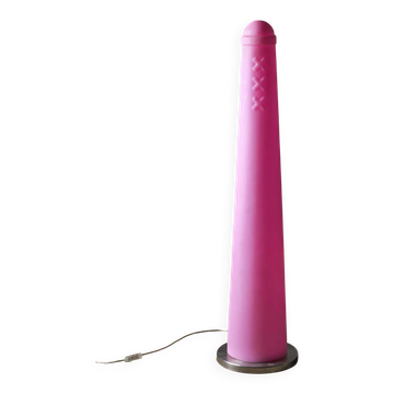 Amsterdamse Pole floor lamps in pink for Bijenkorf, 1990s