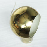 Magnetic brass ball light by Reggiani