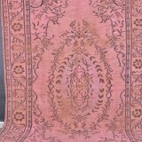 Pink Handknotted Antique Rug sku 1131