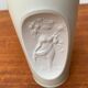 Vase en porcelaine blanche allemande du milieu du siècle par Bjørn Wiinblad pour Rosenthal