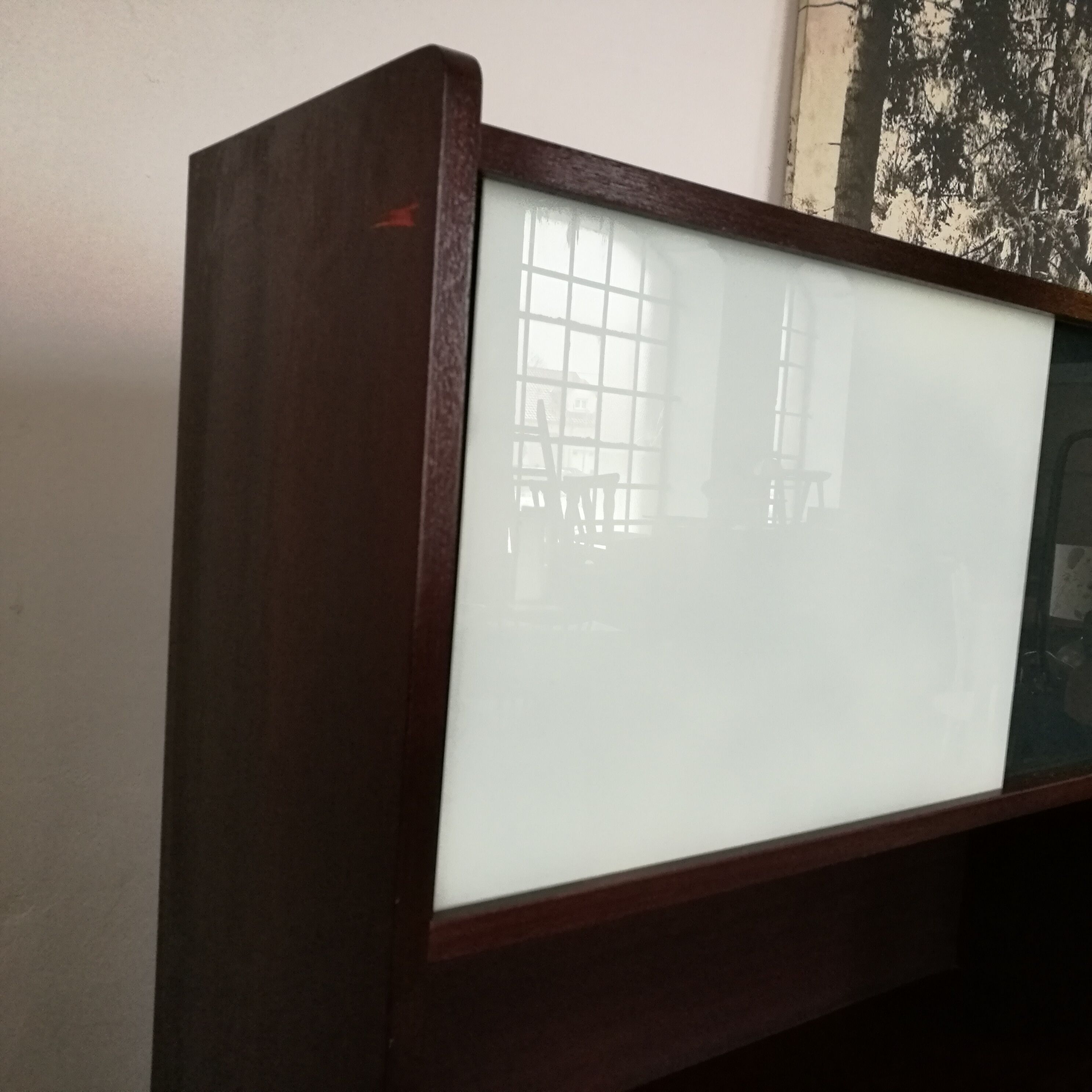 Vintage shelf library