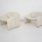 Set of two Pierre Paulin for Artifort, "Groovy"lounge chairs model F598, The Netherlands 1960's