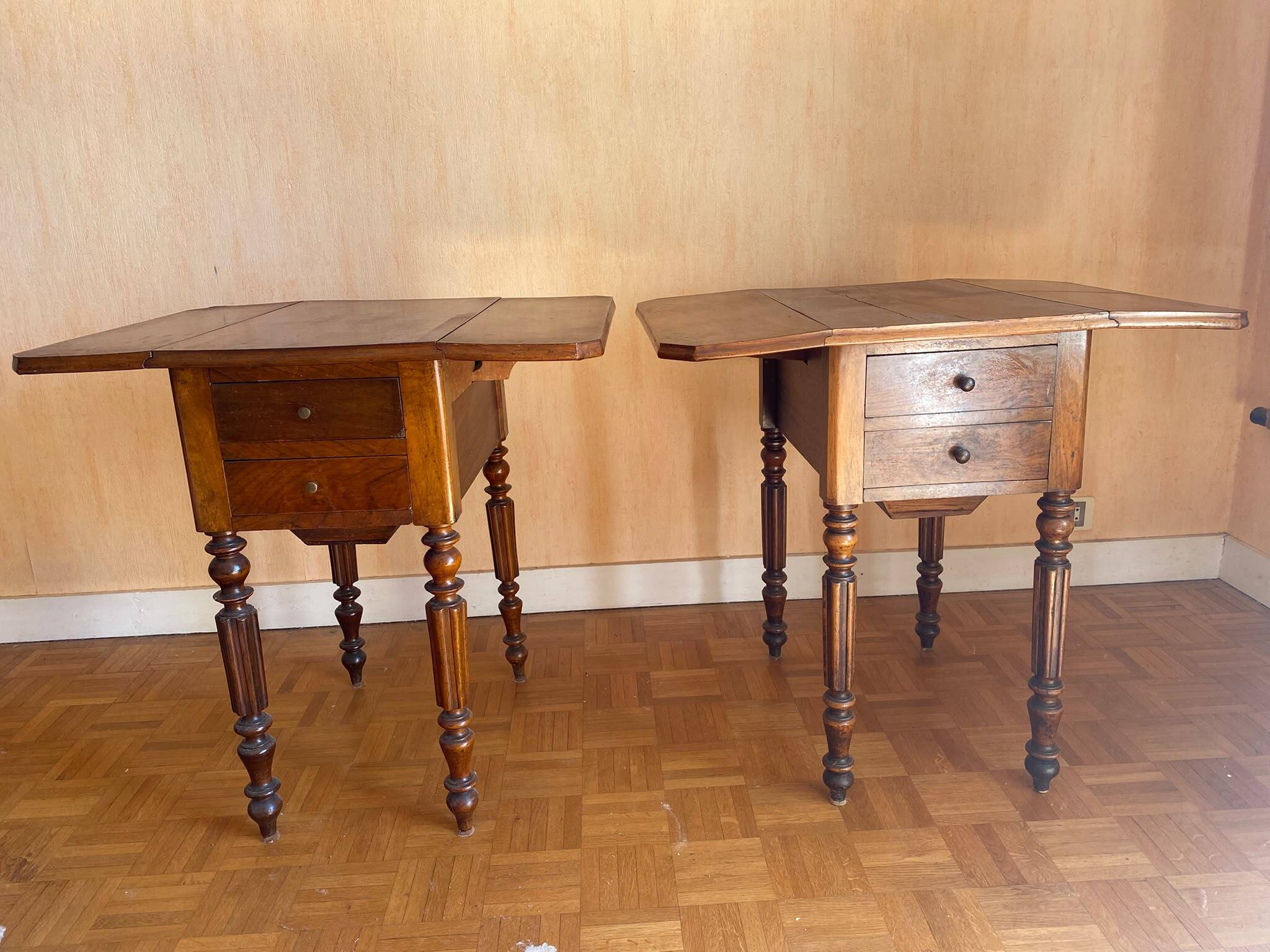 Tables de nuit anciennes