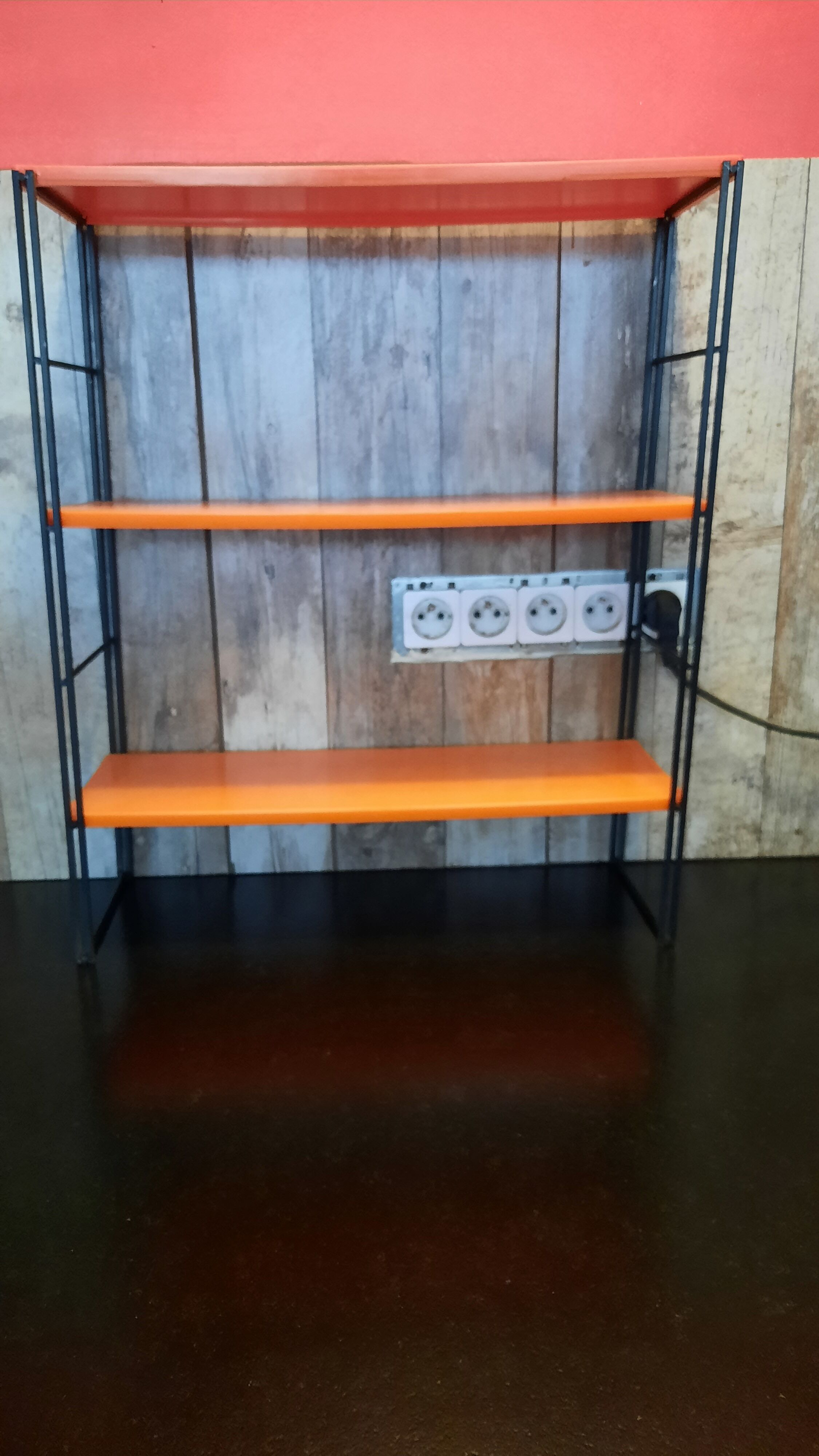 Orange thong shelf