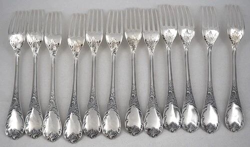 Christofle Marly cutlery set of 142 pieces, silver-plated, in excellent condition, new box.