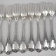 Christofle Marly cutlery set of 142 pieces, silver-plated, in excellent condition, new box.
