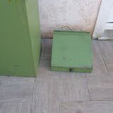 Vintage typographer's furniture separable in two parts