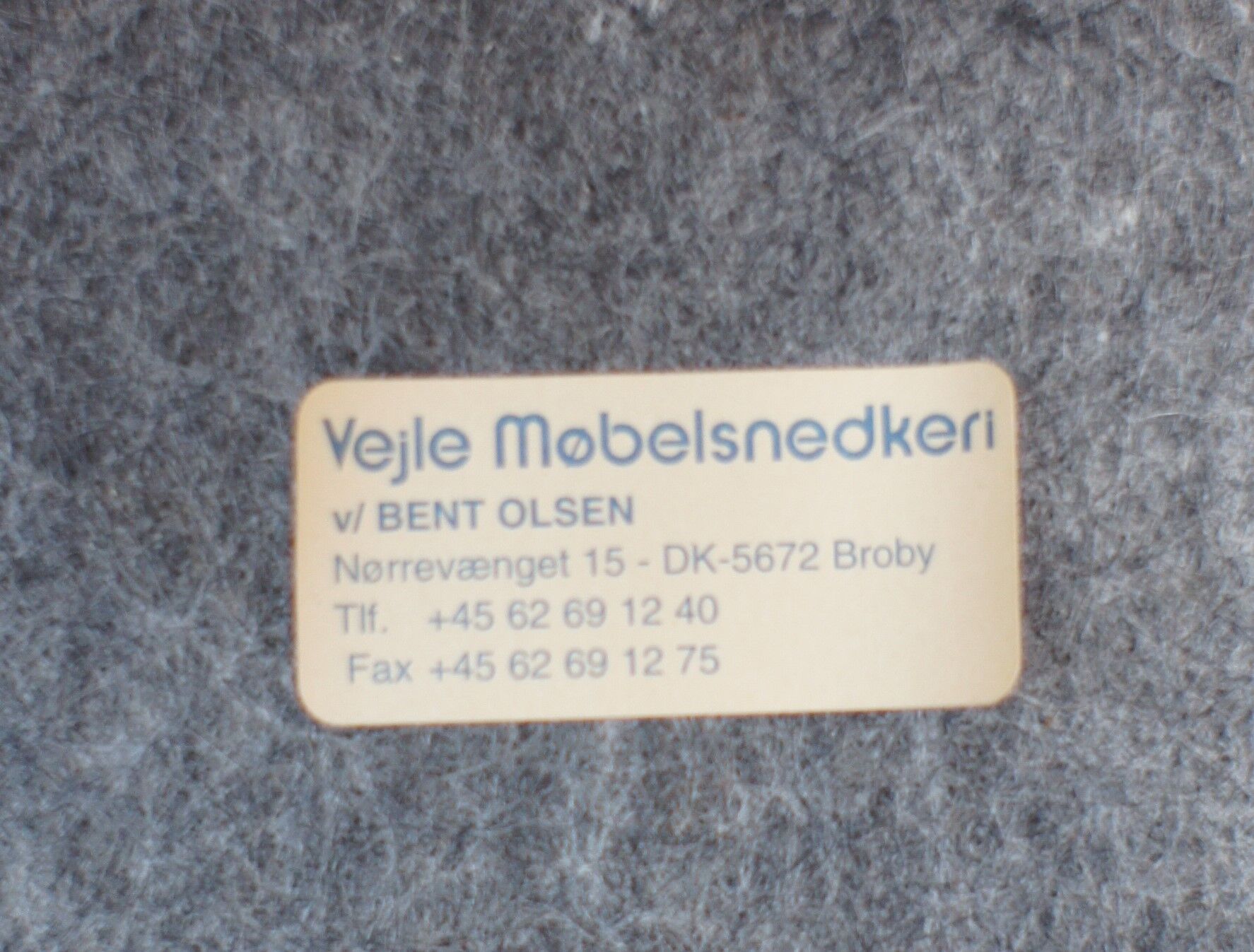 Series of six Scandinavian chairs in solid teak