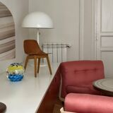 Teak and metal sideboard