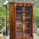 Empire Style Mahogany Display Cabinet/Bookcase, 19th Century