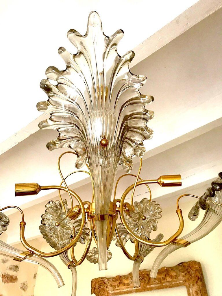 Franco chandelier Murano Luce 1960