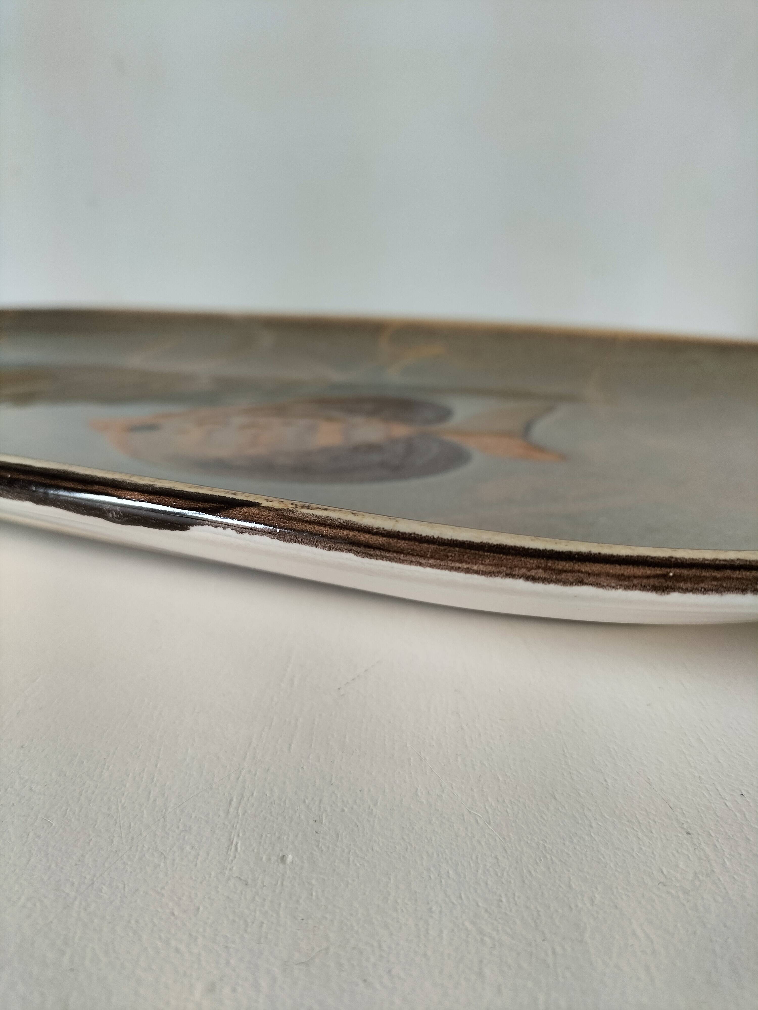 grand plat allongé MBFA Pornic modèle Caraïbes