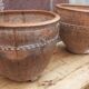 Paire de jarres ("cocios" ou "barreños"), Espagne, 18ème siècle.