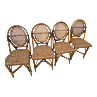 Rattan bistro chair