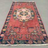Vintage turkish oushak rug 160x89 cm carpet