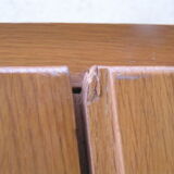 50s wardrobe with key